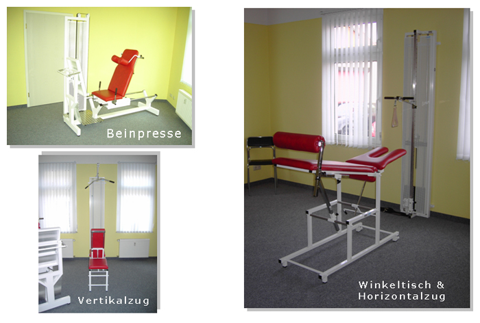 Unsere Physiotherapie bietet als erste und einzige Praxis die Gerätegestützte Krankengymnastik in 01983 Großräschen K. Liebknecht Str.1 an.
